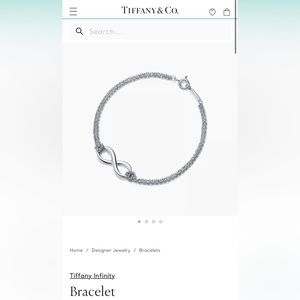 TIFFANY Infinity Bracelet